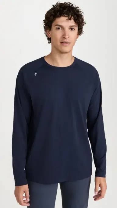 Rhone Reign Long Sleeve Tee True Navy | Thumbnail 2 Rhone Reign Long Sleeve Tee True Navy | Thumbnail 2