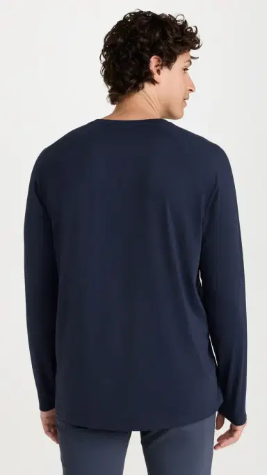 Rhone Reign Long Sleeve Tee True Navy | Thumbnail 3 Rhone Reign Long Sleeve Tee True Navy | Thumbnail 3