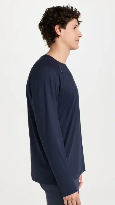 Rhone Reign Long Sleeve Tee True Navy | Thumbnail 4 Rhone Reign Long Sleeve Tee True Navy | Thumbnail 4