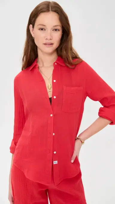 RAILS Ellis Shirt Cherry M | Thumbnail 2 RAILS Ellis Shirt Cherry M | Thumbnail 2