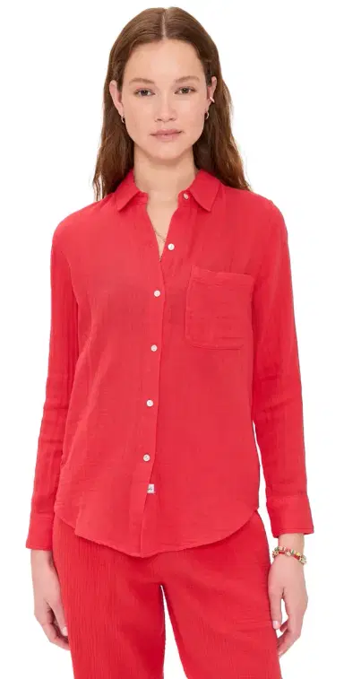 RAILS Ellis Shirt Cherry M | Thumbnail 1 RAILS Ellis Shirt Cherry M | Thumbnail 1