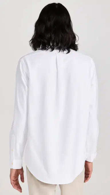Polo Ralph Lauren Classic Fit Iconic Oxford Shirt White | Thumbnail 3 Polo Ralph Lauren Classic Fit Iconic Oxford Shirt White | Thumbnail 3