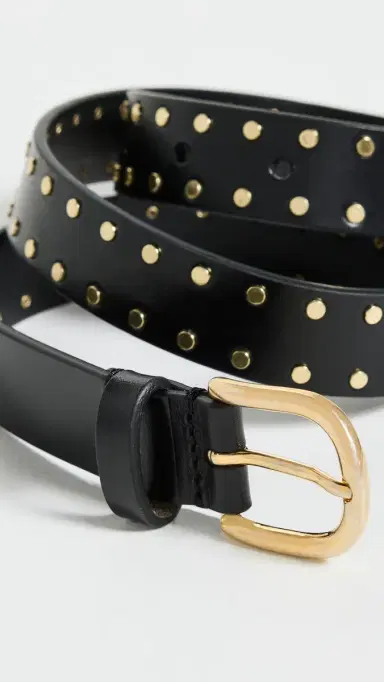 Isabel Marant Zap Studs Belt Black | Thumbnail 5 Isabel Marant Zap Studs Belt Black | Thumbnail 5