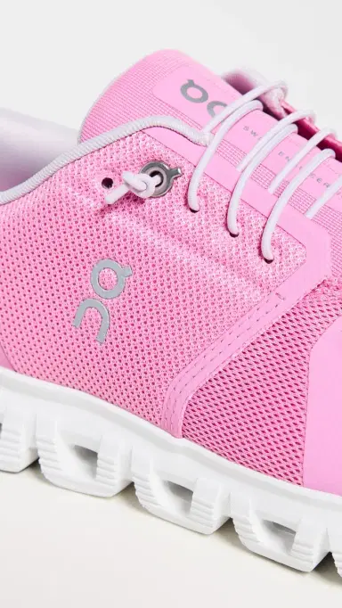 On Cloud Sneakers Raspberry/White | Thumbnail 6 On Cloud Sneakers Raspberry/White | Thumbnail 6