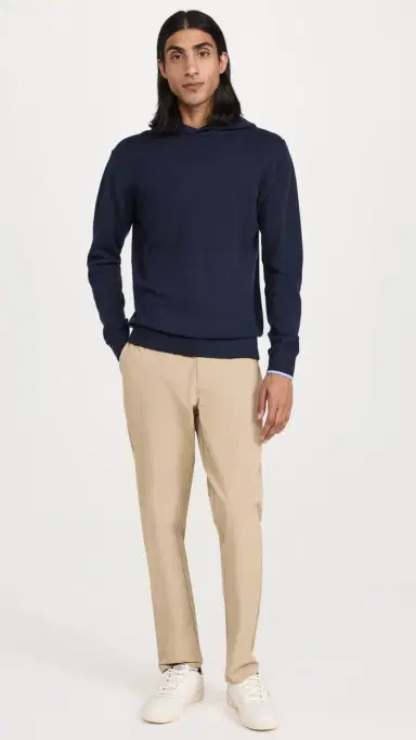 Greyson Koko Cashmere Blend Hoodie Sweater Maltese Blue | Thumbnail 5 Greyson Koko Cashmere Blend Hoodie Sweater Maltese Blue | Thumbnail 5