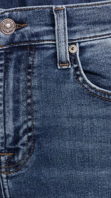 7 For All Mankind Cropped Alexa Jeans with Raw Cut Hem | Thumbnail 6 7 For All Mankind Cropped Alexa Jeans with Raw Cut Hem | Thumbnail 6