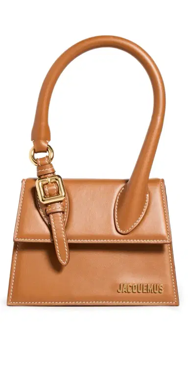 Jacquemus Le Chiquito Moyen Boucle Bag Light Brown 2 One Size | Thumbnail 1 Jacquemus Le Chiquito Moyen Boucle Bag Light Brown 2 One Size | Thumbnail 1