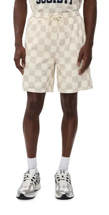 Les Deux Shawn Mesh Shorts 8 ight Sand | Thumbnail 1 Les Deux Shawn Mesh Shorts 8 ight Sand | Thumbnail 1