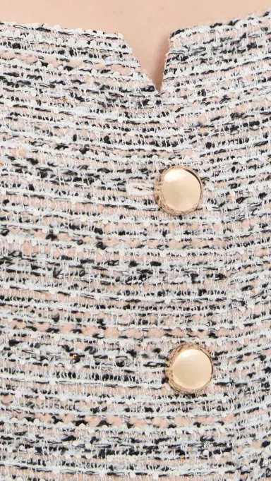 Favorite Daughter The First Wife Dress Pink Tweed 4 | Thumbnail 6 Favorite Daughter The First Wife Dress Pink Tweed 4 | Thumbnail 6