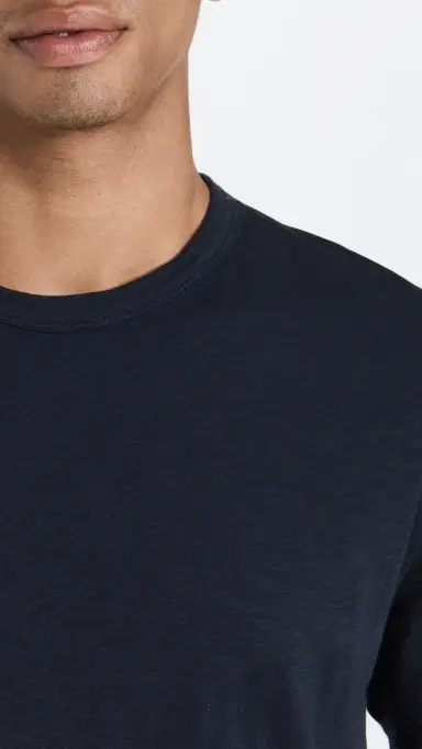 Theory Essential Cosmos Slub Cotton Tee Eclipse S | Thumbnail 6 Theory Essential Cosmos Slub Cotton Tee Eclipse S | Thumbnail 6
