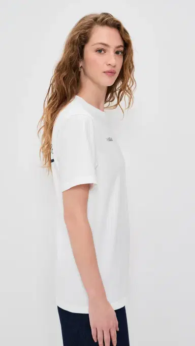 Sporty & Rich Yankees Curve T-Shirt White | Thumbnail 4 Sporty & Rich Yankees Curve T-Shirt White | Thumbnail 4