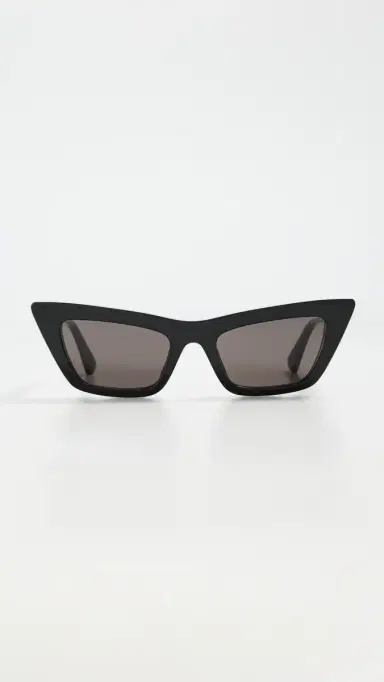 Bottega Veneta Snap Sunglasses Black-Black-Grey One Size | Thumbnail 2 Bottega Veneta Snap Sunglasses Black-Black-Grey One Size | Thumbnail 2