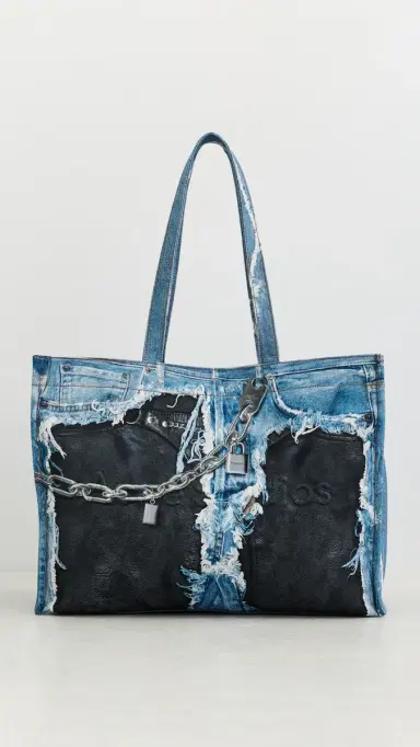 Acne Studios Logo Shoulder Tote Bag | Thumbnail 2 Acne Studios Logo Shoulder Tote Bag | Thumbnail 2