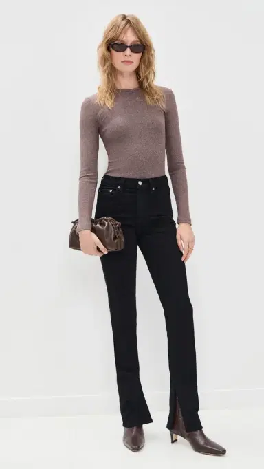 AGOLDE Ingram Split Skinny Jeans Immersion | Thumbnail 5 AGOLDE Ingram Split Skinny Jeans Immersion | Thumbnail 5