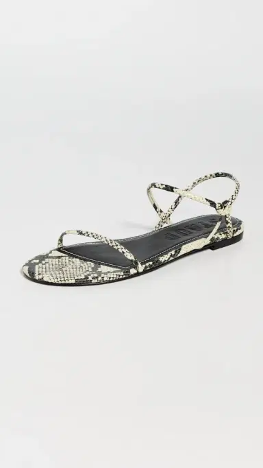 Staud Laurel Sandals White Snake 38 | Thumbnail 2 Staud Laurel Sandals White Snake 38 | Thumbnail 2