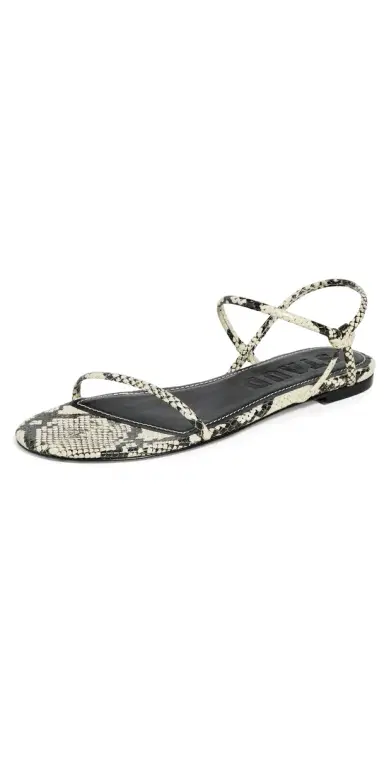 Staud Laurel Sandals White Snake 38 | Thumbnail 1 Staud Laurel Sandals White Snake 38 | Thumbnail 1