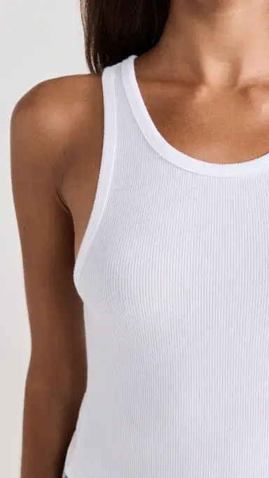 COTTON CITIZEN Verona Crop Tank White | Thumbnail 6 COTTON CITIZEN Verona Crop Tank White | Thumbnail 6