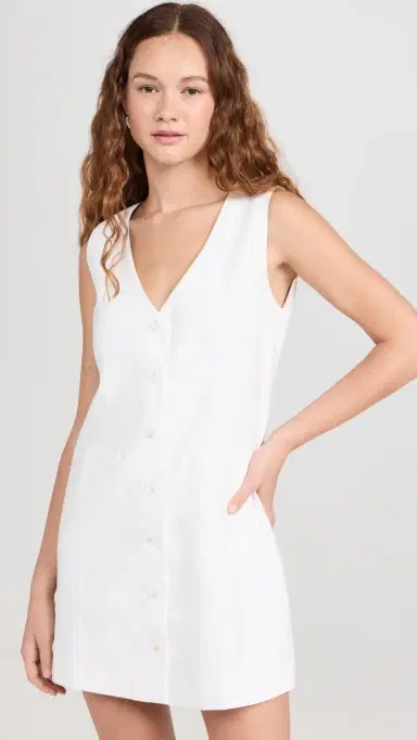 o.p.t o. p.t Akiya Vest Mini Dress White | Thumbnail 2 o.p.t o. p.t Akiya Vest Mini Dress White | Thumbnail 2