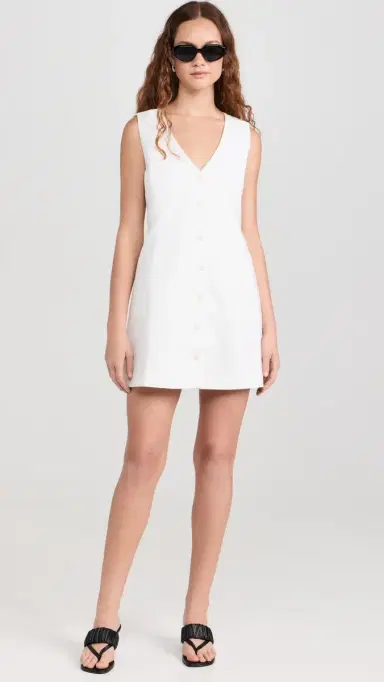 o.p.t o. p.t Akiya Vest Mini Dress White | Thumbnail 5 o.p.t o. p.t Akiya Vest Mini Dress White | Thumbnail 5