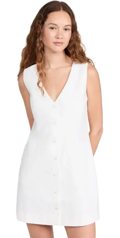o.p.t o. p.t Akiya Vest Mini Dress White | Thumbnail 1 o.p.t o. p.t Akiya Vest Mini Dress White | Thumbnail 1