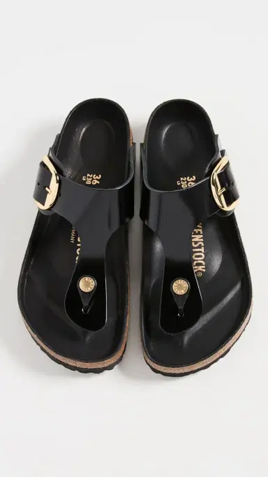 Birkenstock Gizeh Big Buckle Sandals High Shine Black 36 | Thumbnail 5 Birkenstock Gizeh Big Buckle Sandals High Shine Black 36 | Thumbnail 5