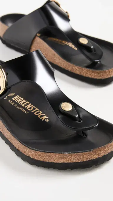 Birkenstock Gizeh Big Buckle Sandals High Shine Black 36 | Thumbnail 6 Birkenstock Gizeh Big Buckle Sandals High Shine Black 36 | Thumbnail 6