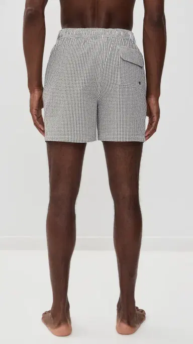 Barbour Gingham eersucker wim Shorts 5 Olive | Thumbnail 3 Barbour Gingham eersucker wim Shorts 5 Olive | Thumbnail 3