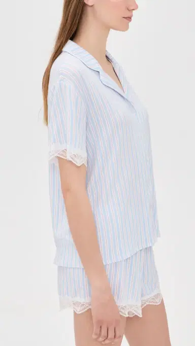 Flora Nikrooz Luna Notch Short et Blue | Thumbnail 4 Flora Nikrooz Luna Notch Short et Blue | Thumbnail 4