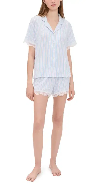 Flora Nikrooz Luna Notch Short et Blue | Thumbnail 1 Flora Nikrooz Luna Notch Short et Blue | Thumbnail 1