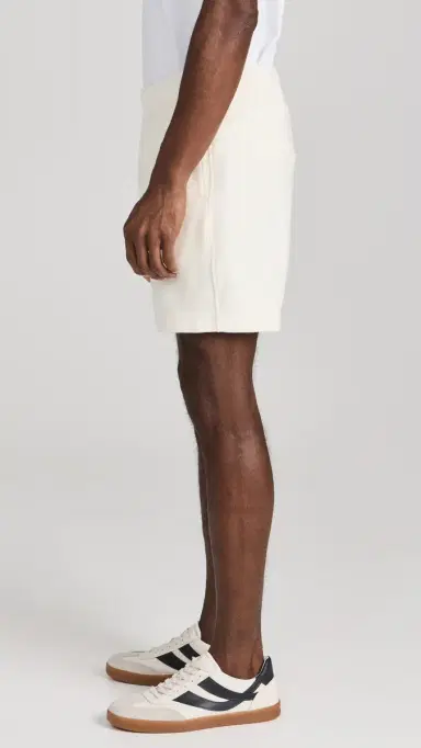 Vince Boucle Pull On Shorts 7 Bone | Thumbnail 4 Vince Boucle Pull On Shorts 7 Bone | Thumbnail 4