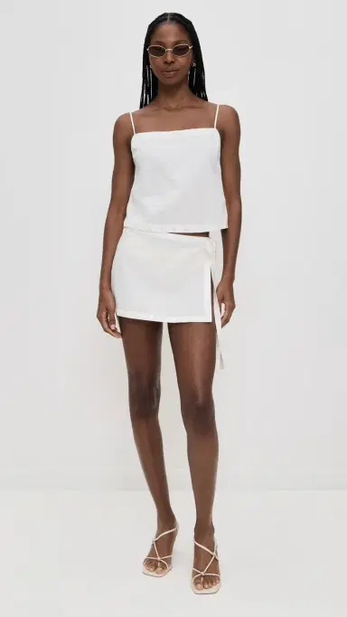 STAUD Kirra Linen Tank | Thumbnail 5 STAUD Kirra Linen Tank | Thumbnail 5