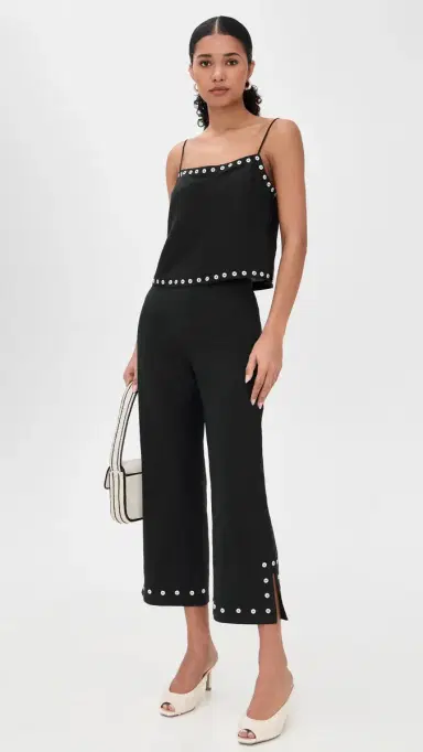 STAUD Kirra Linen Tank Black | Thumbnail 5 STAUD Kirra Linen Tank Black | Thumbnail 5