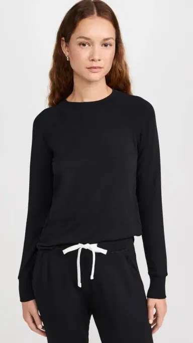 Splits59 Warm Up Pullover Sweatshirt Black | Thumbnail 2 Splits59 Warm Up Pullover Sweatshirt Black | Thumbnail 2