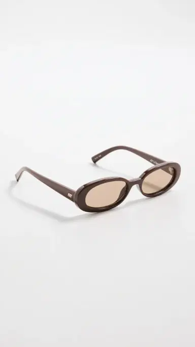 Le Specs Outta Love Sunglasses Cocoa One Size | Thumbnail 4 Le Specs Outta Love Sunglasses Cocoa One Size | Thumbnail 4