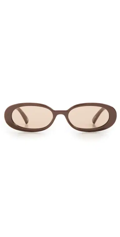 Le Specs Outta Love Sunglasses Cocoa One Size | Thumbnail 1 Le Specs Outta Love Sunglasses Cocoa One Size | Thumbnail 1