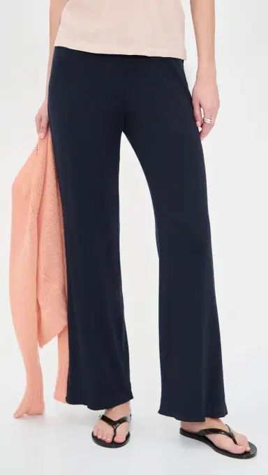 DONNI. The Baby Scallop Sweatpants Navy | Thumbnail 2 DONNI. The Baby Scallop Sweatpants Navy | Thumbnail 2
