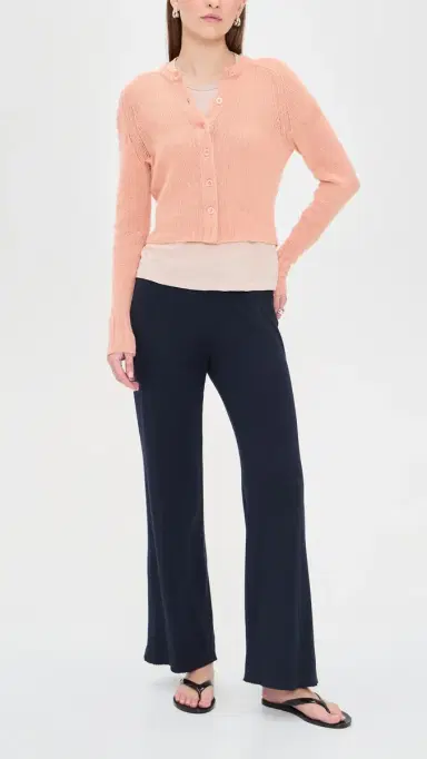 DONNI. The Baby Scallop Sweatpants Navy | Thumbnail 5 DONNI. The Baby Scallop Sweatpants Navy | Thumbnail 5