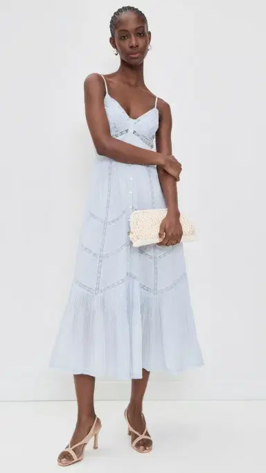 LoveShackFancy Esilda Dress Baby Bluebell | Thumbnail 5 LoveShackFancy Esilda Dress Baby Bluebell | Thumbnail 5