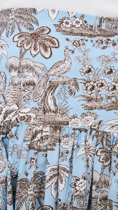 STAUD Procida Skirt Sky Toile | Thumbnail 6 STAUD Procida Skirt Sky Toile | Thumbnail 6