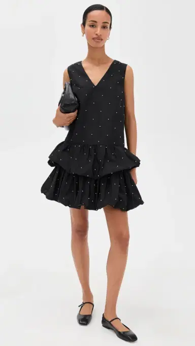Sea Alberta Pearl Tank Bubble Dress Black | Thumbnail 5 Sea Alberta Pearl Tank Bubble Dress Black | Thumbnail 5