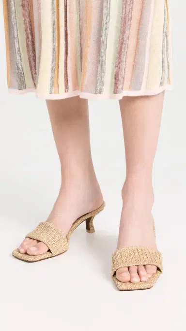 Cult Gaia Ada Sandals Natural 35 | Thumbnail 4 Cult Gaia Ada Sandals Natural 35 | Thumbnail 4