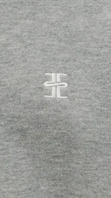 Éterne Cropped Crewneck Sweatshirt Heather Grey | Thumbnail 6 Éterne Cropped Crewneck Sweatshirt Heather Grey | Thumbnail 6