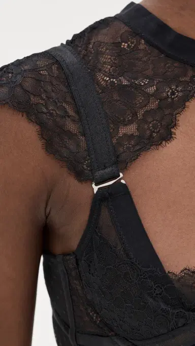 Thistle and Spire Minna Bodice Bra Top Black S | Thumbnail 6 Thistle and Spire Minna Bodice Bra Top Black S | Thumbnail 6