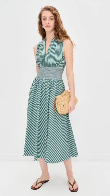 Shoshanna Miriam Dress Pistachio/ | Thumbnail 5 Shoshanna Miriam Dress Pistachio/ | Thumbnail 5