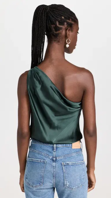 CAMI NYC Darby Silk Thong Bodysuit Hunter | Thumbnail 3 CAMI NYC Darby Silk Thong Bodysuit Hunter | Thumbnail 3