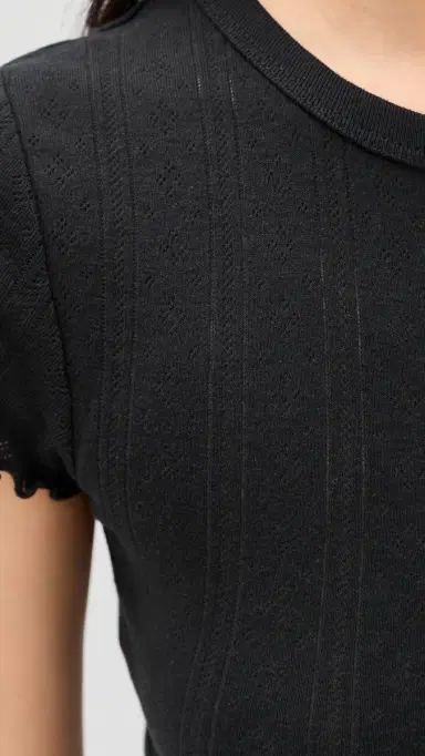 DAZE Lily Tee Black | Thumbnail 6 DAZE Lily Tee Black | Thumbnail 6