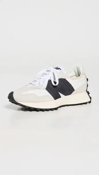 New Balance 327 Sneakers Sea Salt/White/Black 5 | Thumbnail 2 New Balance 327 Sneakers Sea Salt/White/Black 5 | Thumbnail 2