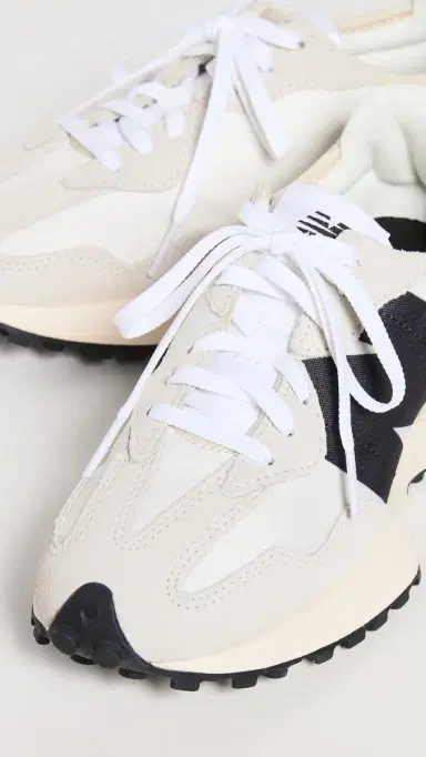 New Balance 327 Sneakers Sea Salt/White/Black 5 | Thumbnail 5 New Balance 327 Sneakers Sea Salt/White/Black 5 | Thumbnail 5
