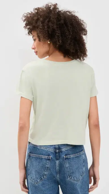 AGOLDE Adine Tee int Cream | Thumbnail 3 AGOLDE Adine Tee int Cream | Thumbnail 3
