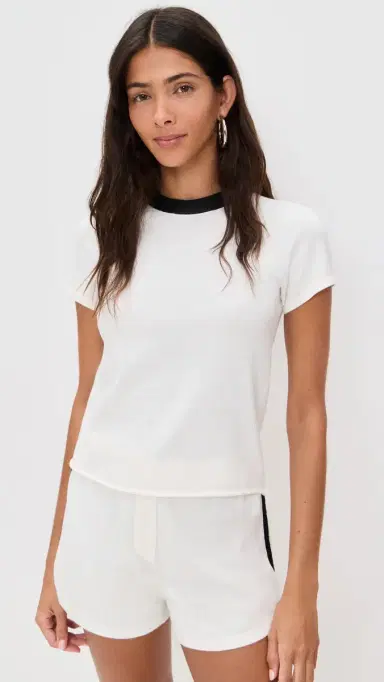 LE BOP Ringer Tee White L | Thumbnail 2 LE BOP Ringer Tee White L | Thumbnail 2